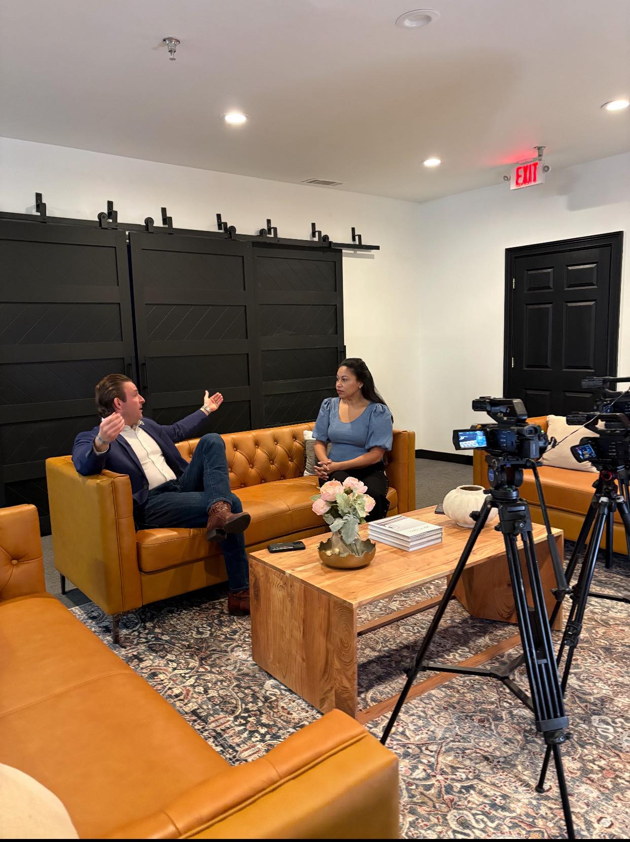 Nina Blackwelder — on-camera podcast interview